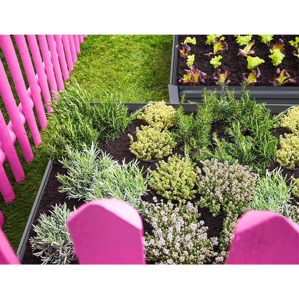 Greenfingers Garden Bed 2PCS 210X90X30cm Galvanised Steel Raised Planter