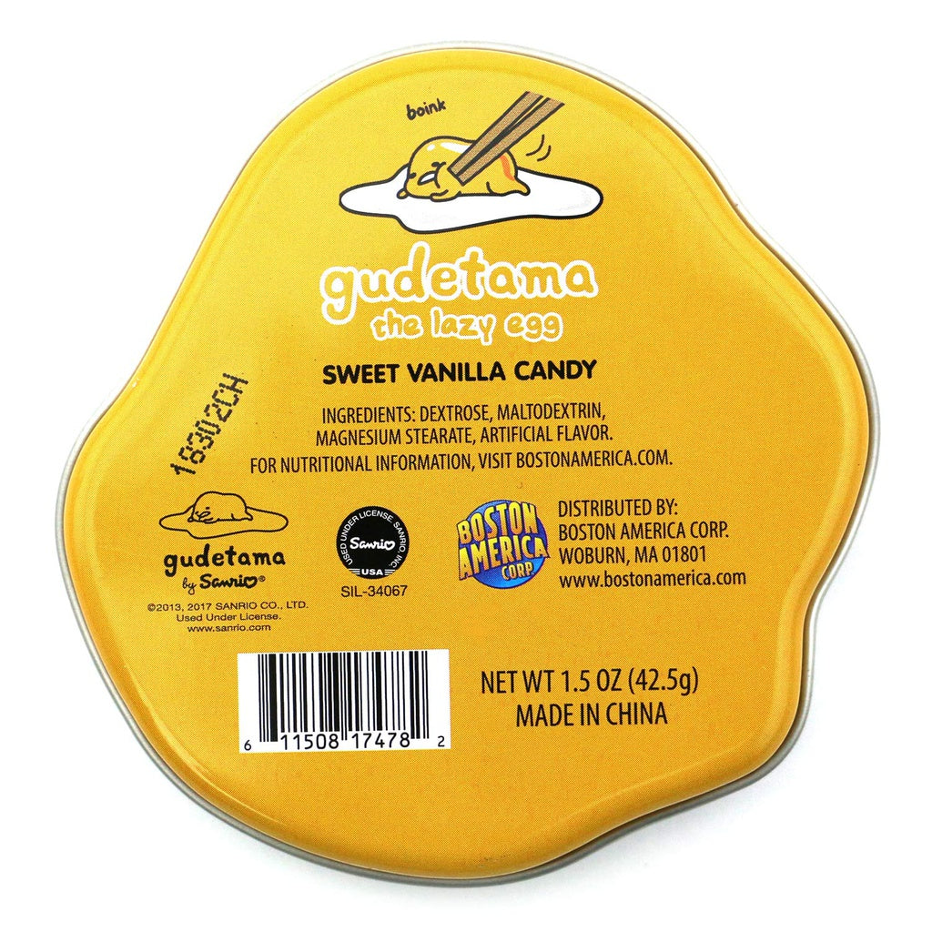 Boston America Gudetama The Lazy Egg Sweet Vanilla Candy (1 unit)