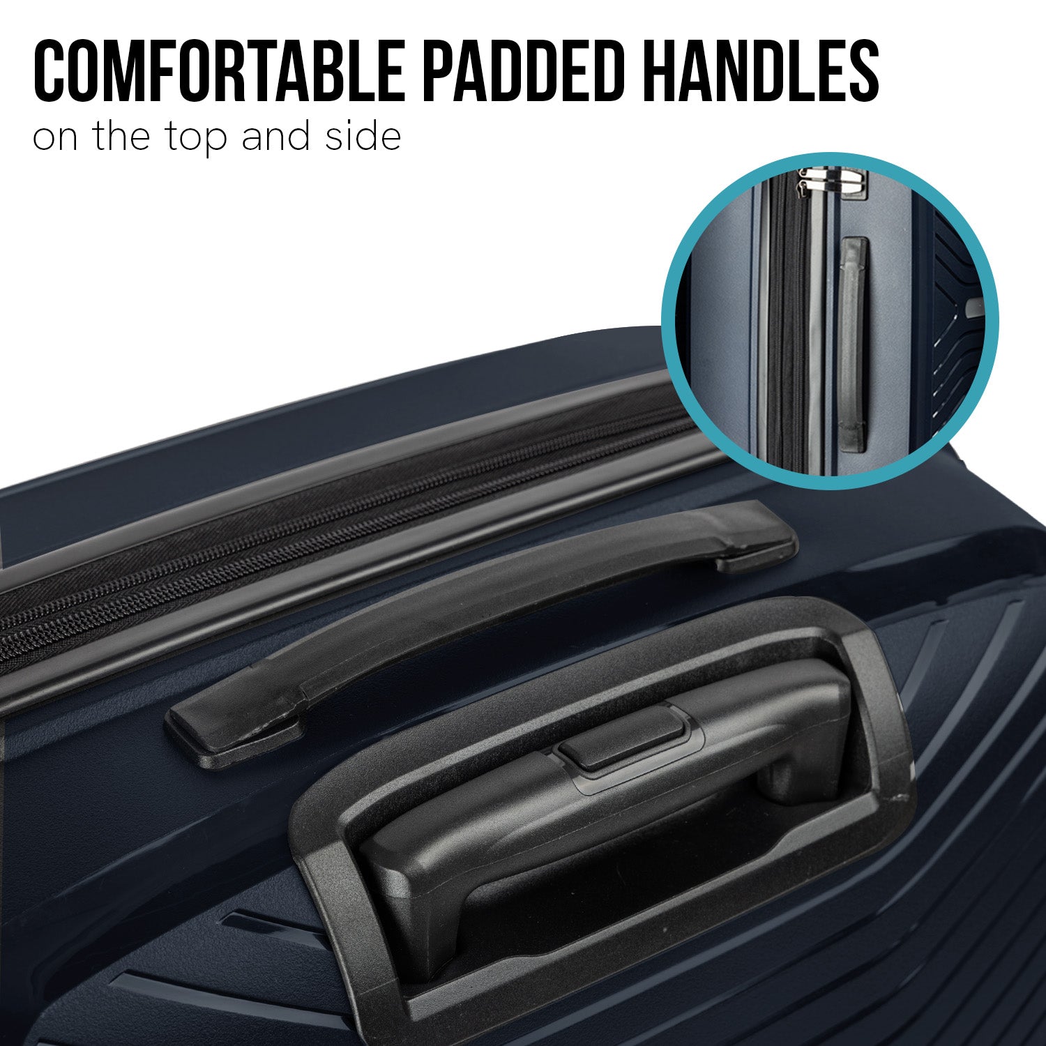Olympus Astra 29in Lightweight Hard Shell Suitcase - Aegean Blue