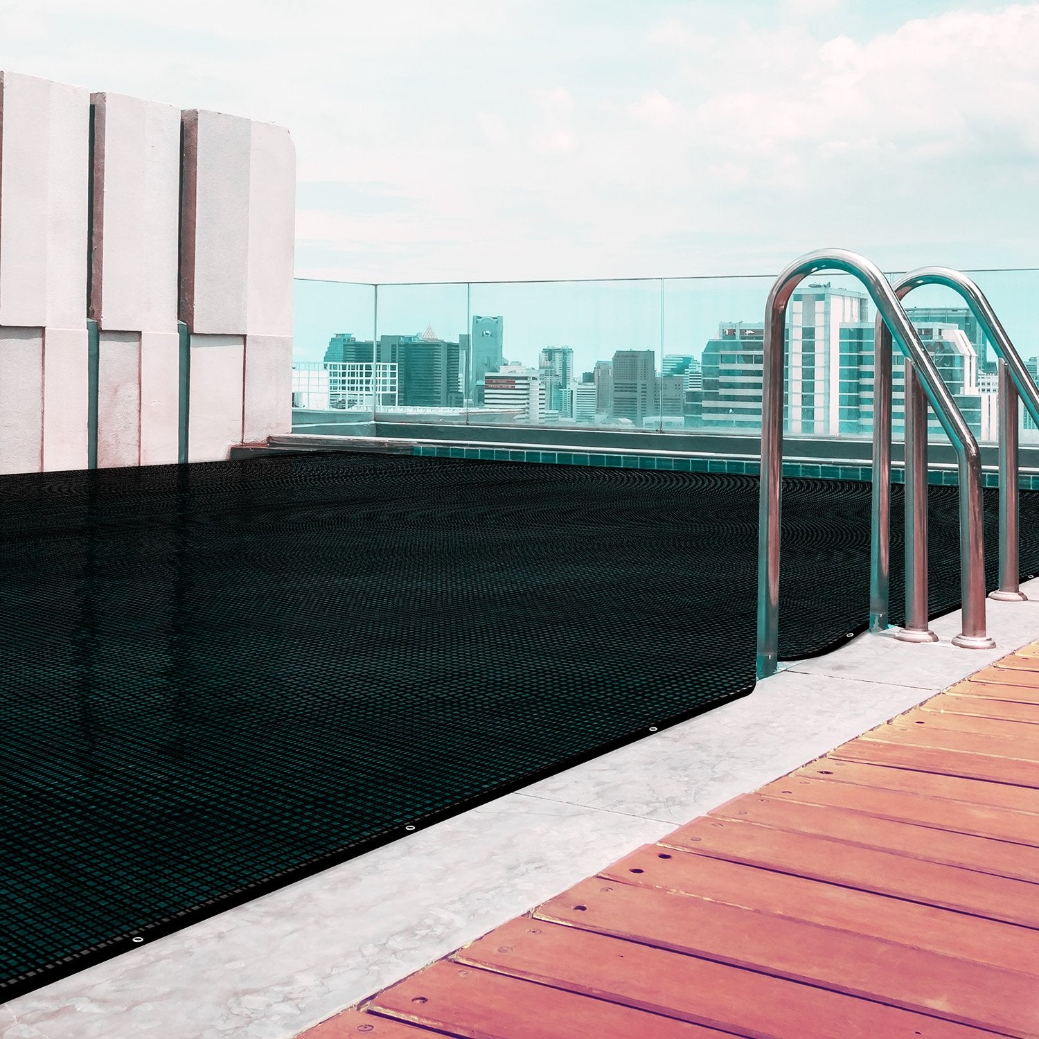 HydroActive UV-Resistant Swimming Pool Leaf Net Cover 5 x 10m
