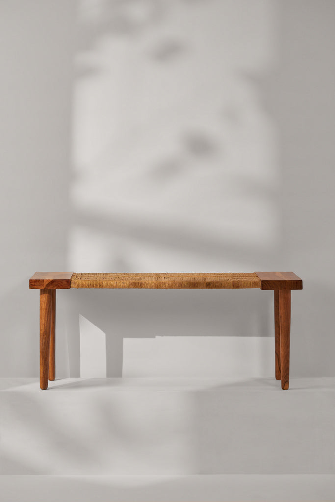 Tree Stripes Danish Cord Bench