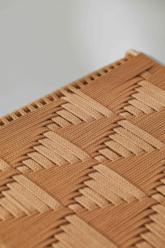Tree Stripes Woven Table / Stool - Beige