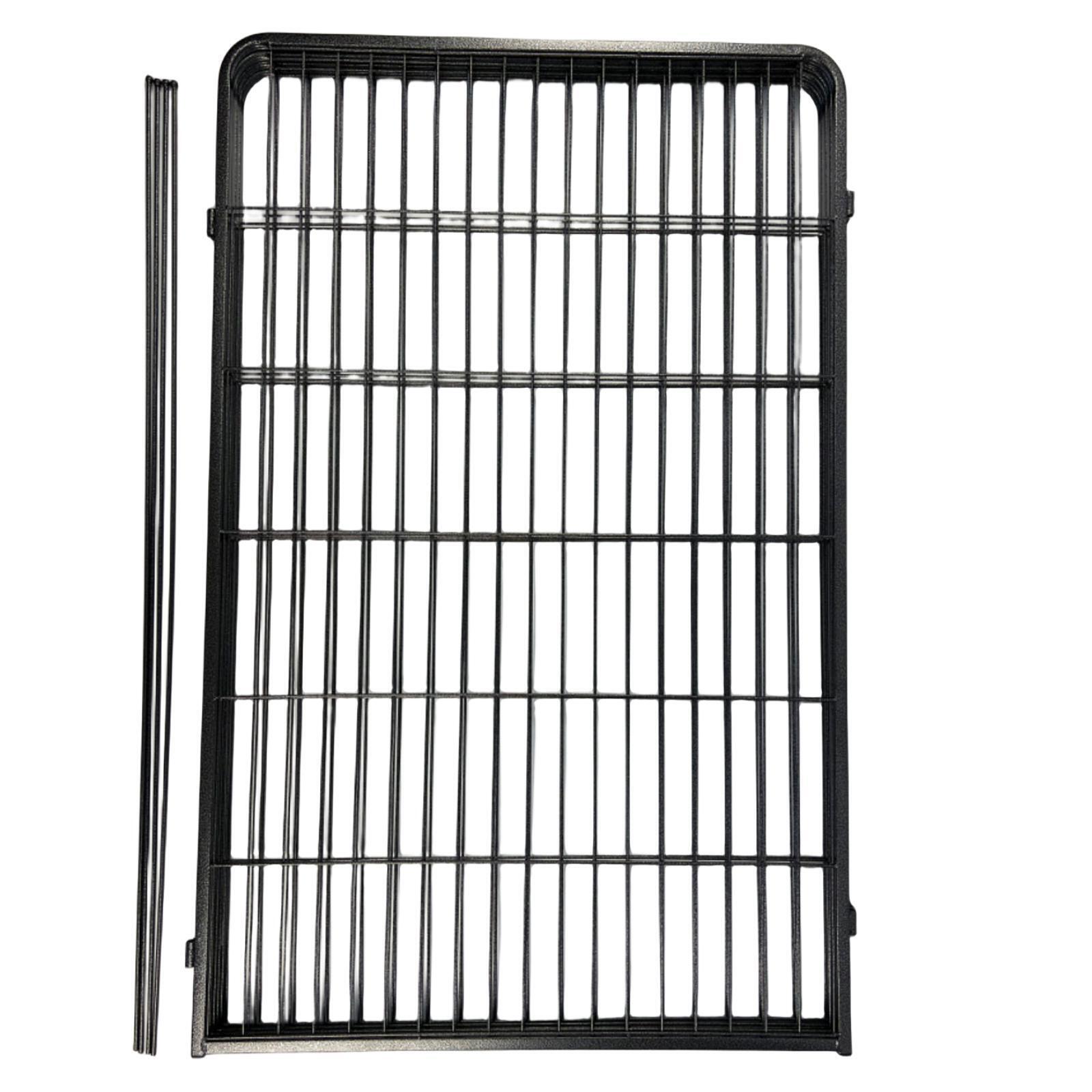 YES4PETS 4 Panel 120 cm Heavy Duty Pet Dog Cat Rabbit Exercise Extension Playpen Puppy Rabbit Fence