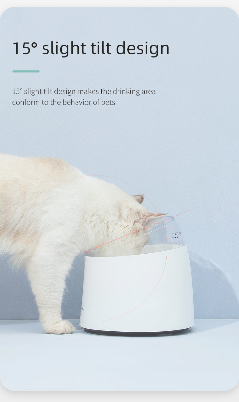 YES4PETS Electric Pet Dog Cat Water Fountain Automatic Self-Clean Water Fountain 1.5L