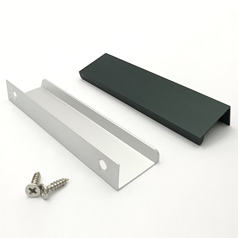 Aluminum Kitchen Cabinet Bar Handles Drawer Handle Pull white hole to hole 256mm