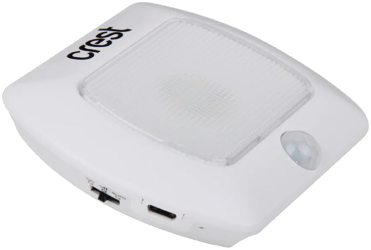 Crest Compact Rechargeable Motion Sensor Light PWL04M