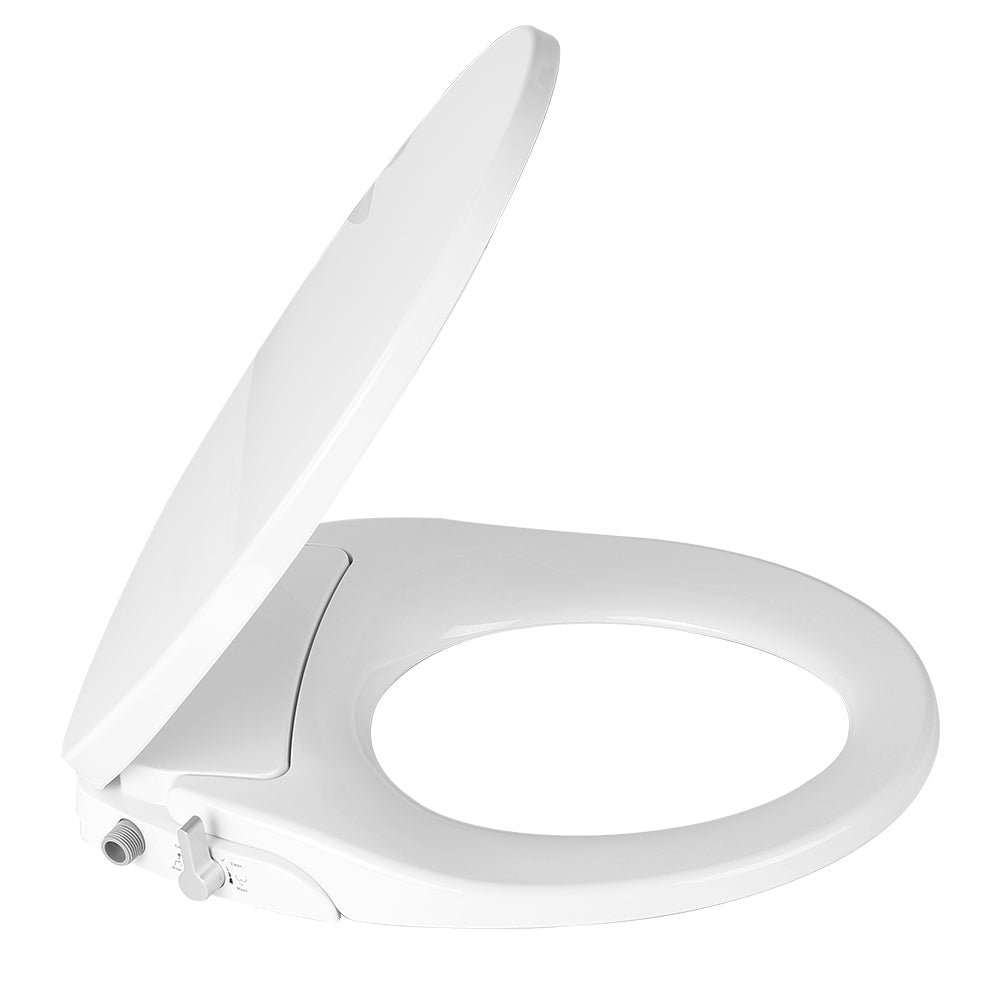 Non Electric Bidet Toilet Seat Bathroom  - White