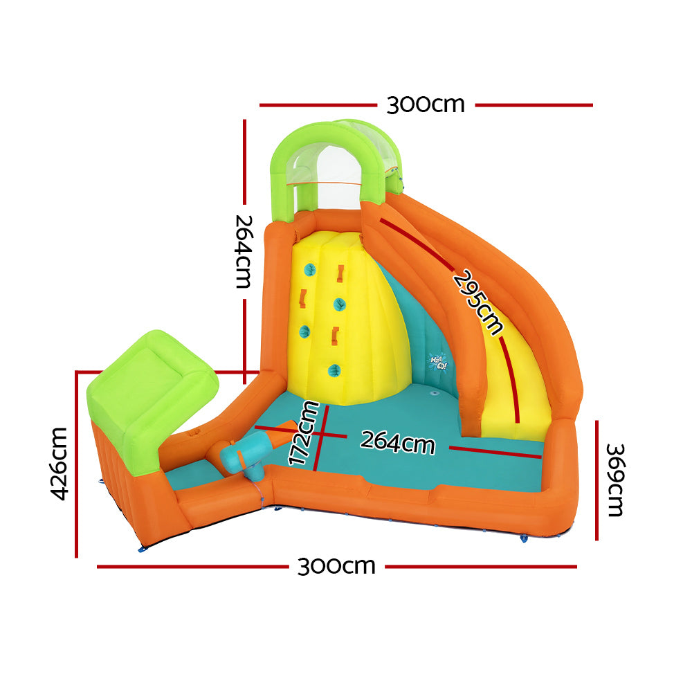 Bestway Inflatable Water Park Pool Slide Castle Playground Course 4.26 X 3.69M