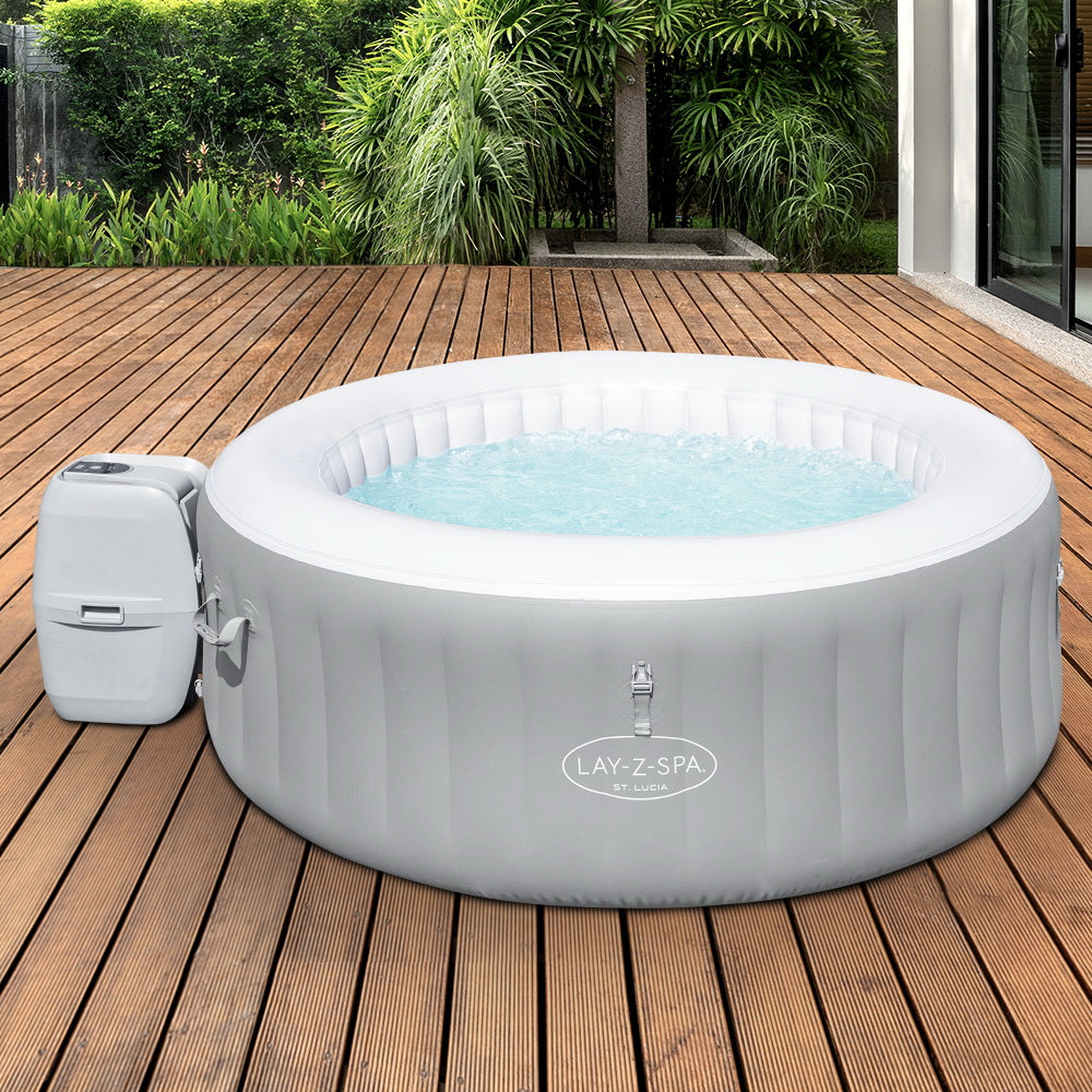 Bestway Inflatable Spa Pool Massage Portable Hot Tub Lay-Z Spa Mini Bath Pools