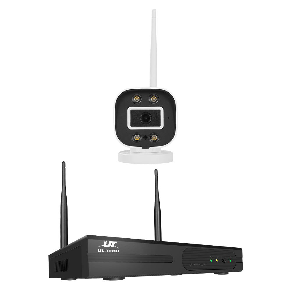 UL-tech 3MP Wireless CCTV WiFi Security Camera System IP Cameras 8CH NVR 2TB