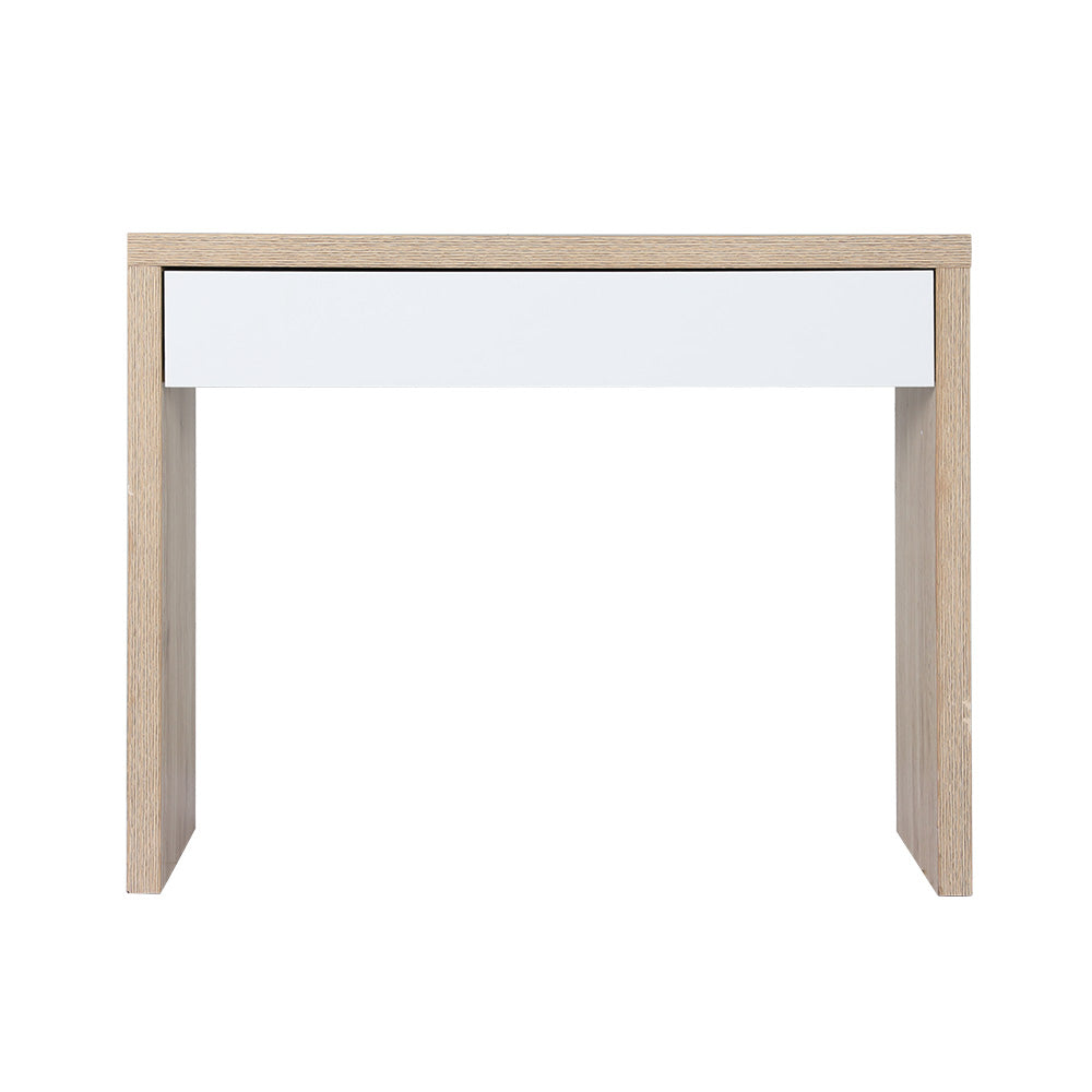 Artiss Console Table Hallway Sofa Table Entry Desk With Storage Drawer 100CM