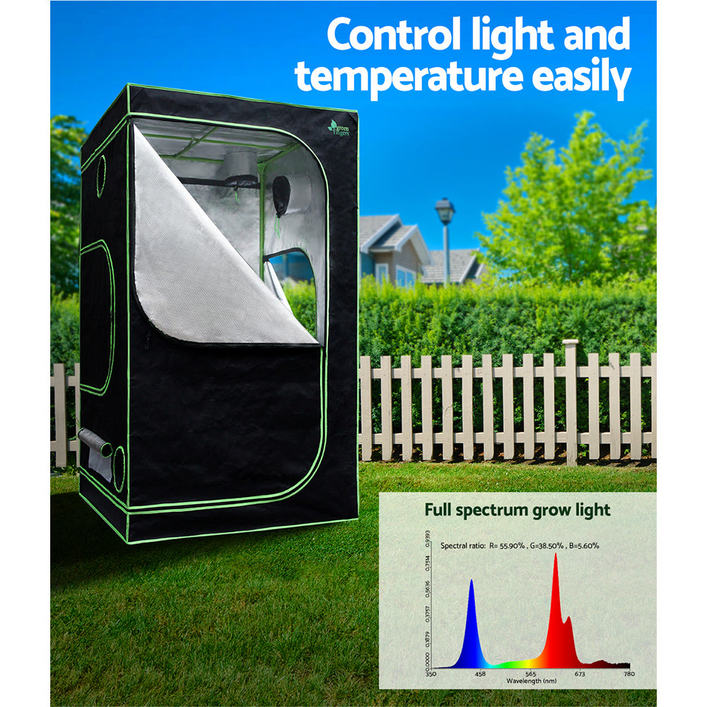 Greenfingers Grow Tent 4500W LED Grow Light Hydroponics Kits System 1.2x1.2x2M