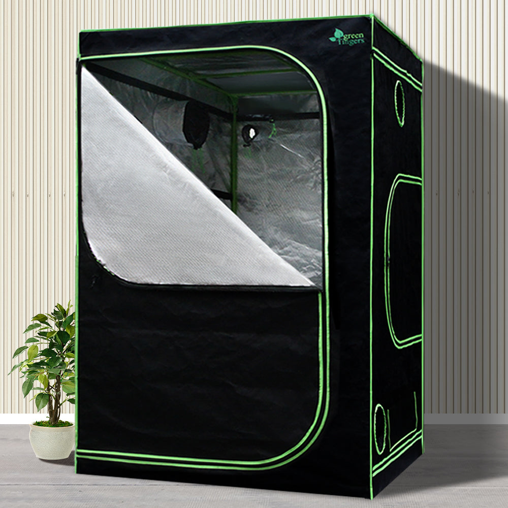 Greenfingers Grow Tent 1000W LED Grow Light 150X150X200cm Mylar 4" Ventilation