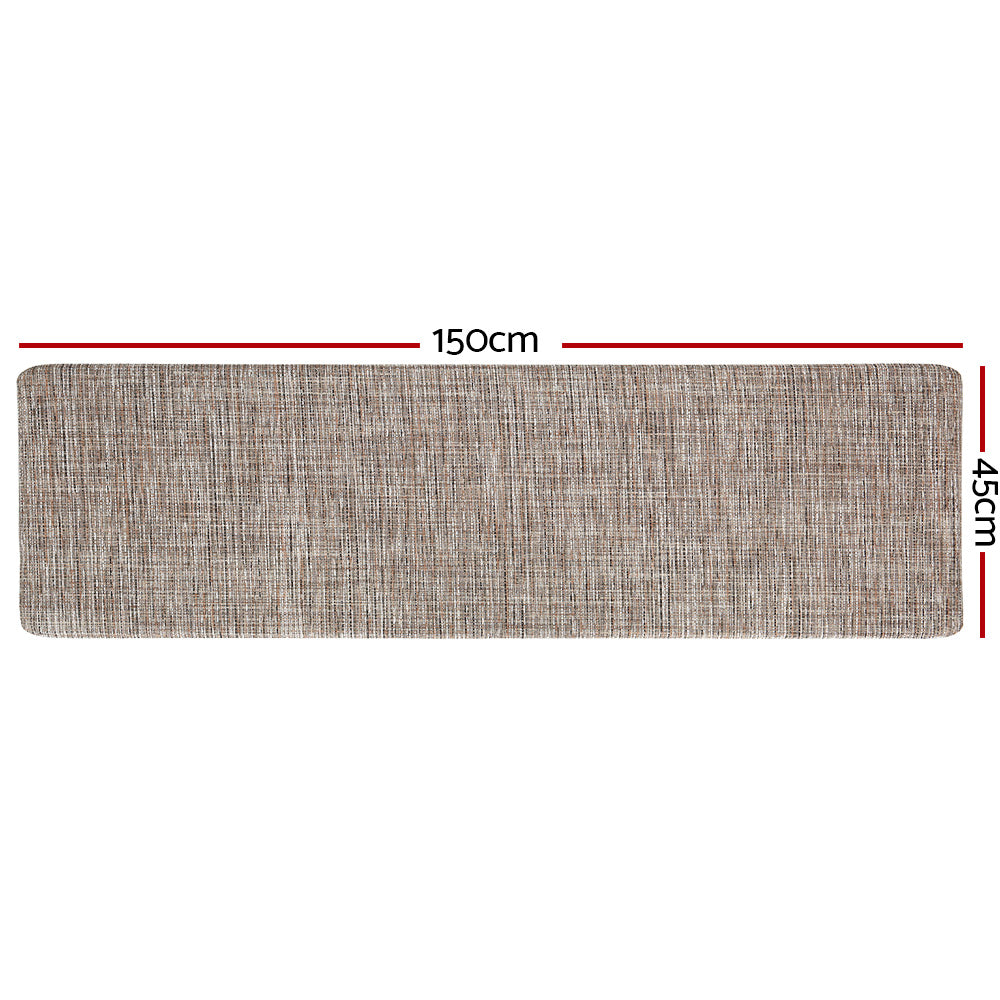 Artiss Kitchen Mat Non-slip 45 x 150 Textilene Anti Fatigue Floor Rug Carpet