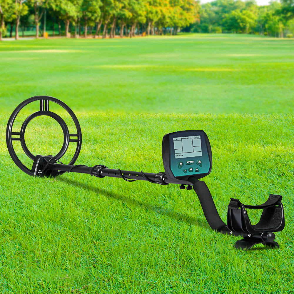 Metal Detector Deep Sensitive Waterproof Searching Treasure LCD 240mm