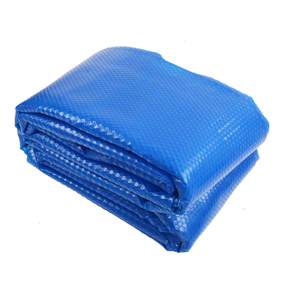 Aquabuddy Pool Cover 500 Micron 10x4m Swimming Pool Solar Blanket Blue