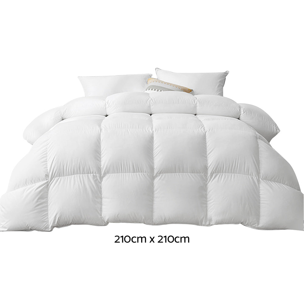 Giselle Bedding Queen Size 800GSM Goose Down Feather Quilt