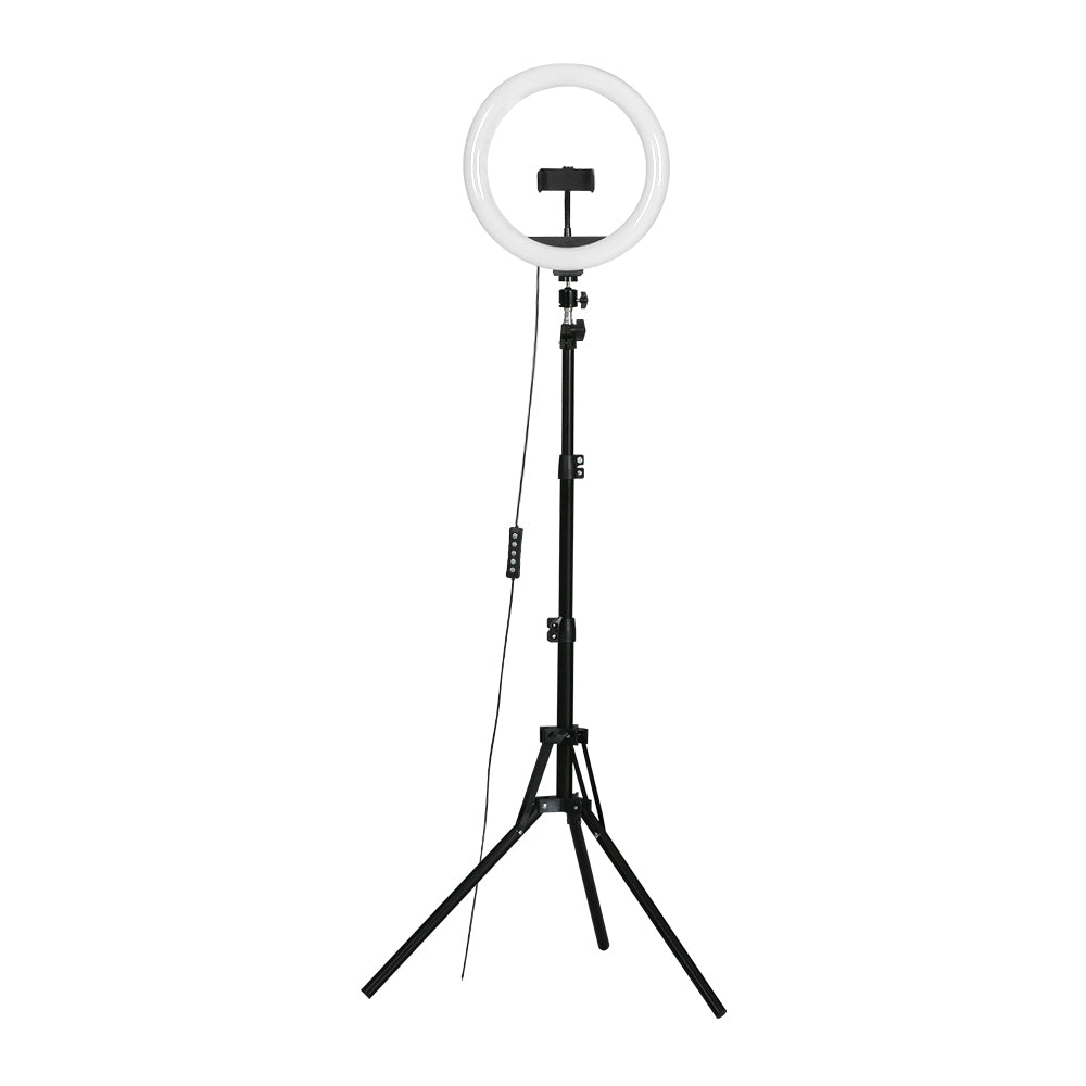 Embellir LED Ring Light 12" 5500K Dimmable Diva Diffuser With Stand Make Up