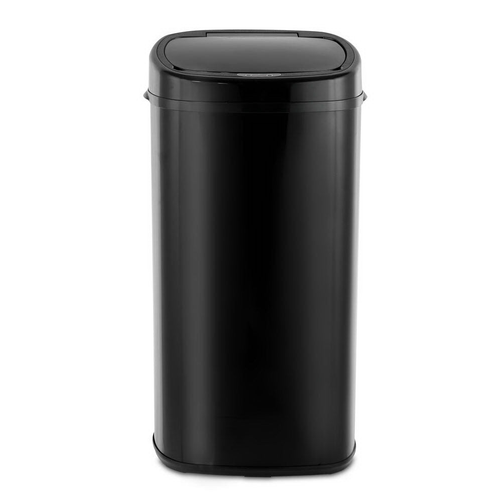 58L Motion Sensor Rubbish Bin - Black