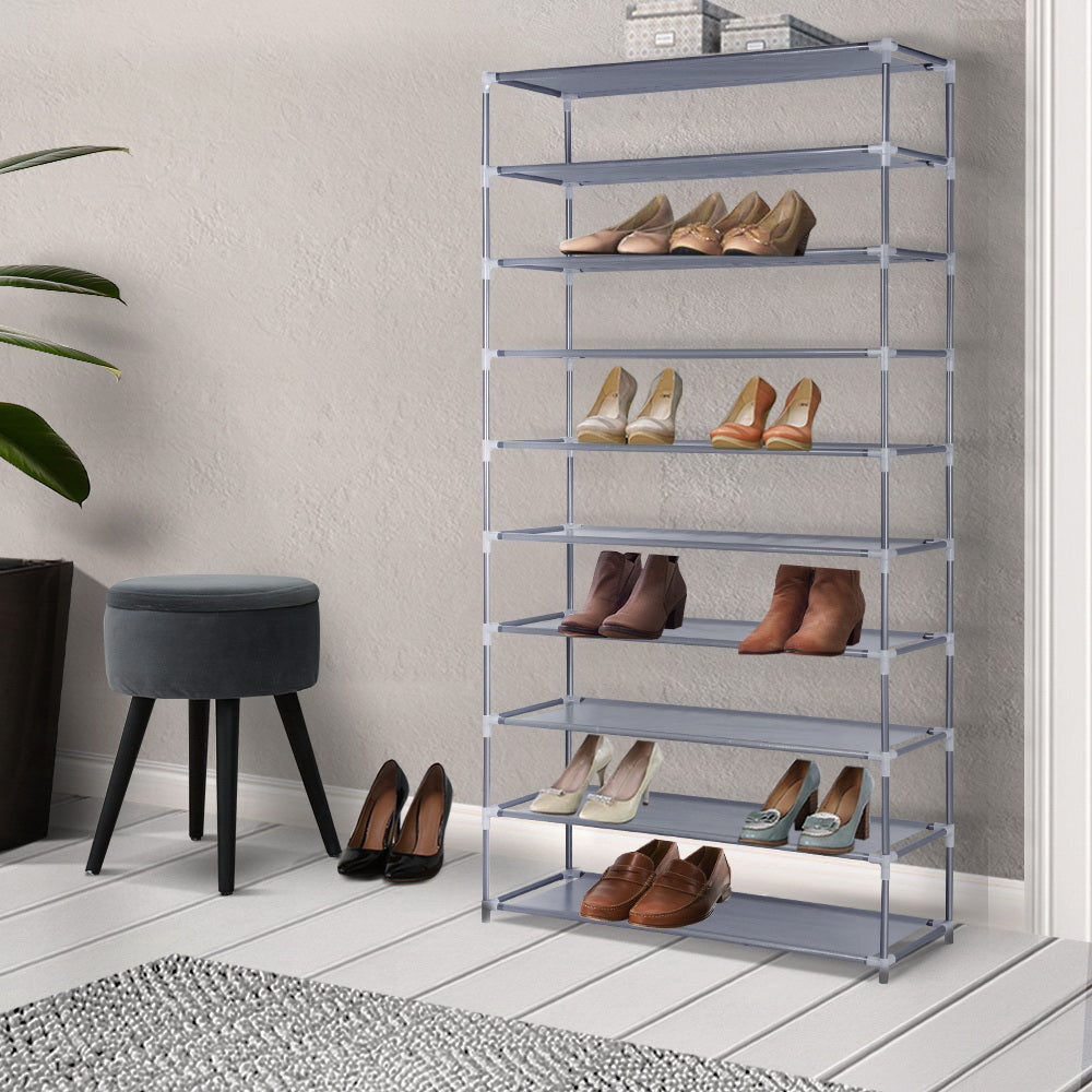 10 Tier Stackable Shoe Rack