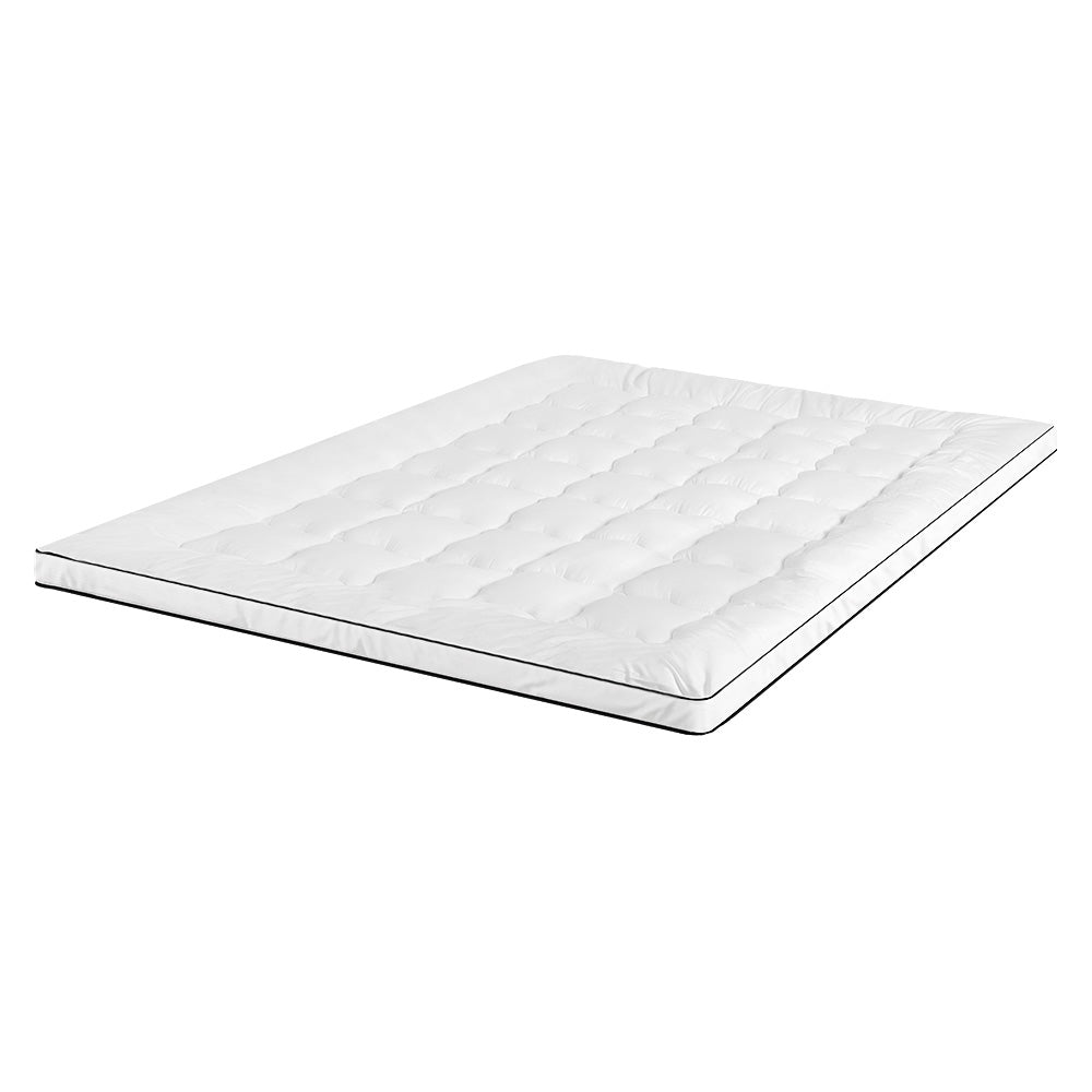 Giselle Bedding Mattress Topper Pillowtop - King Single