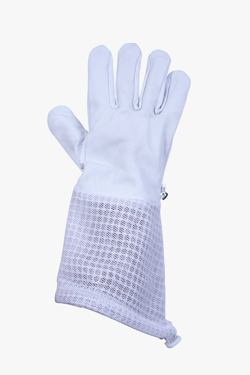 Beekeeping Bee Gloves Goat Skin 3 Mesh Ventilated Gloves-L