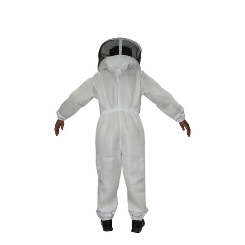 Beekeeping Bee Suit 2 Layer Mesh Round Head Style Ultra Cool & Light Weight - L