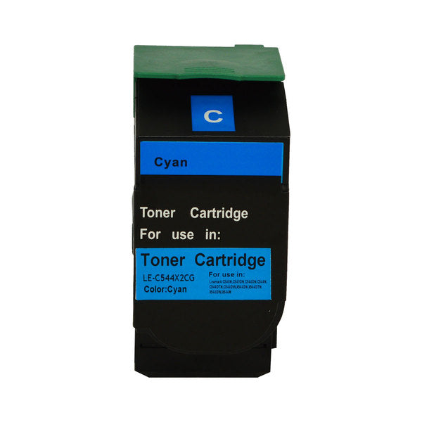 C544C C544XICG Premium Generic Cyan Toner