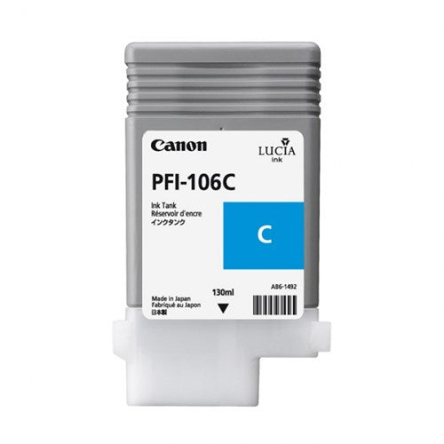 CANON PFI-106C LUCIA EX CYAN INK FOR IPF6300IPF6300SIPF6350IPF6