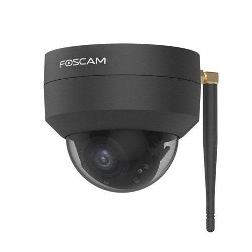 FOSCAM 4 MEGAPIXELS 1080P PANTILT WIRED DUAL BANDWIFI IP CAMERA BLACK