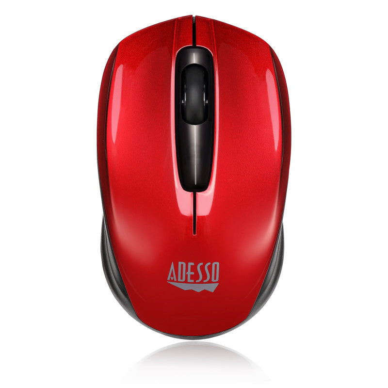 ADESSO Wireless Mini Mouse Red