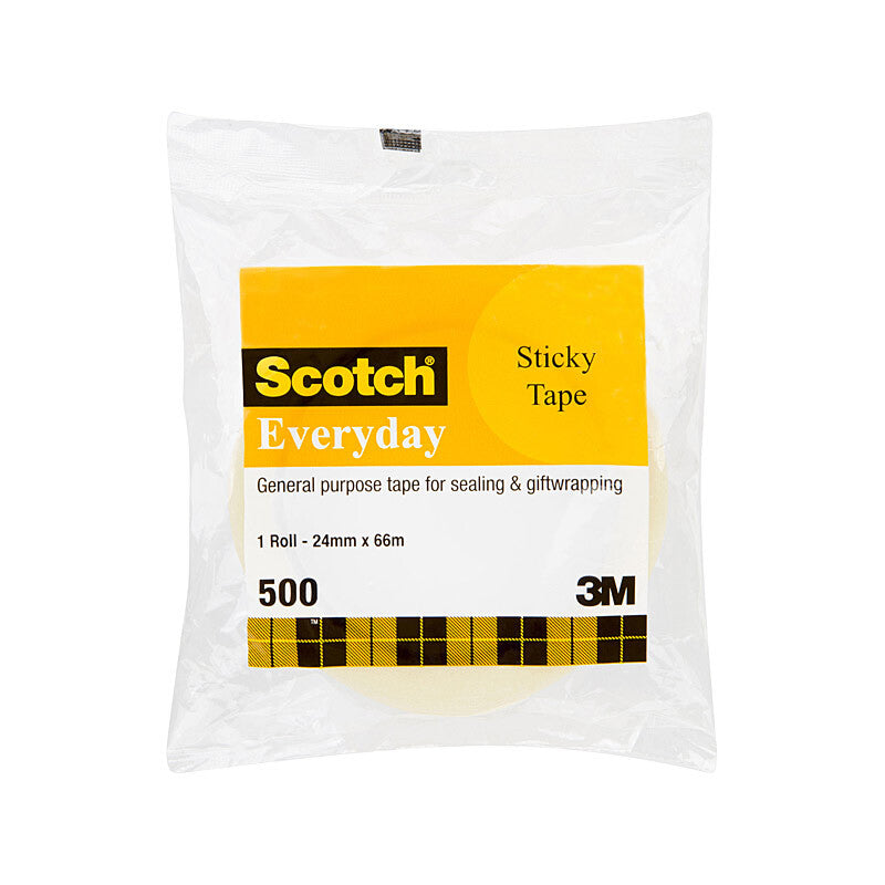 SCOTCH Sticky Tape 502 24X66 Box of 6