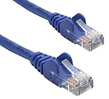 8WARE Cat 5e UTP Ethernet Cable, Snagless - 7m Blue LS