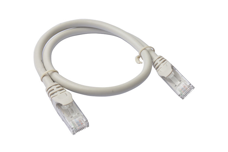 8WARE Cat6a UTP Ethernet Cable 25cm Snagless White