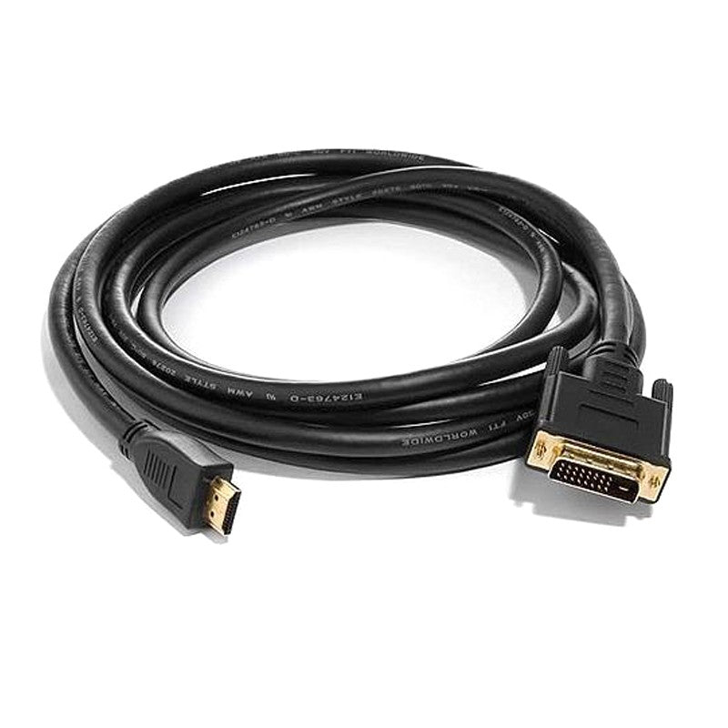 8WARE High Speed HDMI to DVI-D Cable 1.8m Male to Male - Blister Pack