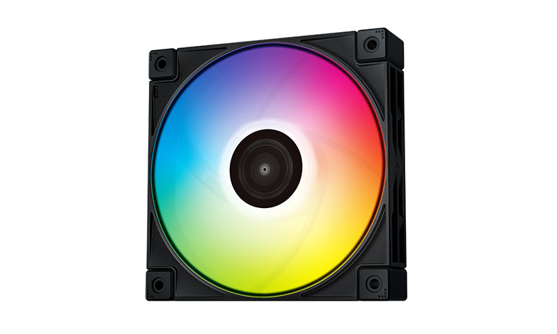 DEEPCOOL FC120 Cooling Fan, 120mm Performance RGB PWM, Cable Management With Dasiy Chainable Cable, RGB Power Interconnect, Reduce Cable Clutter