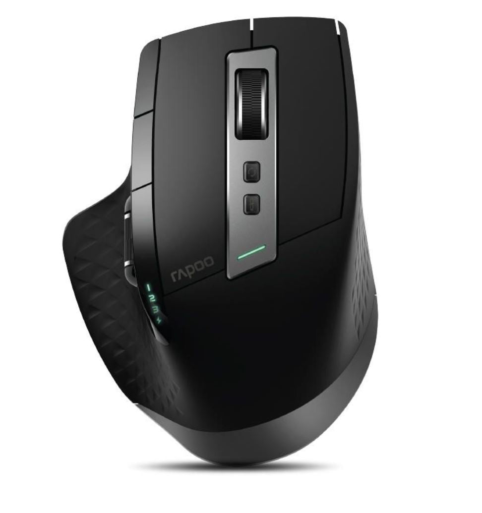 RAPOO MT750S Multi-Mode Bluetooth & 2.4G Wireless Mouse - Upto DPI 3200 Rechargeable Battery