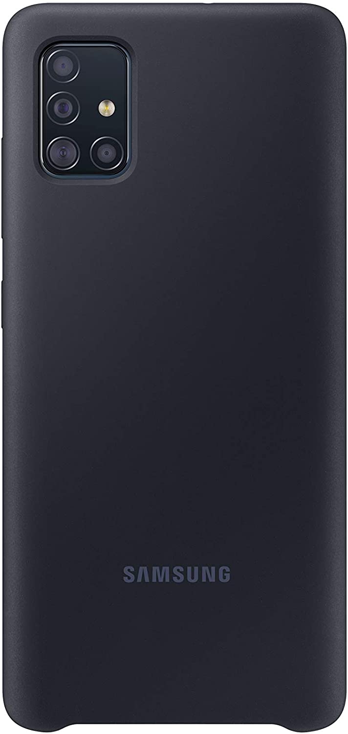 SAMSUNG A51 SILICONE COVER BLACK