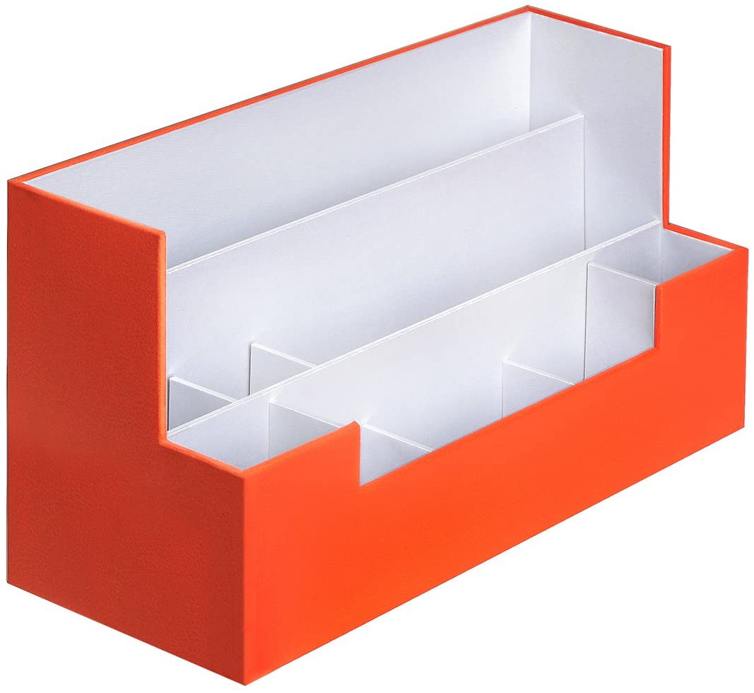 Desk Supplies Office Organizer Caddy (Orange)