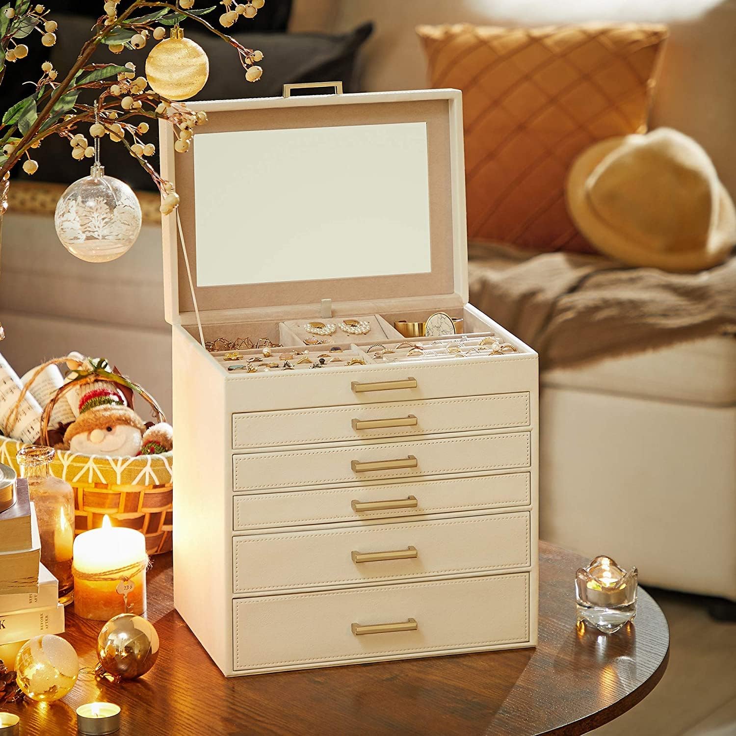 Jewelry Box Organizer Storage Case