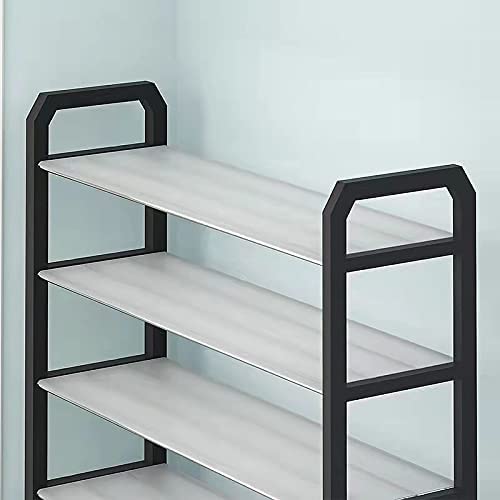 4 tier Shoe Rack Storage Organiser (White)