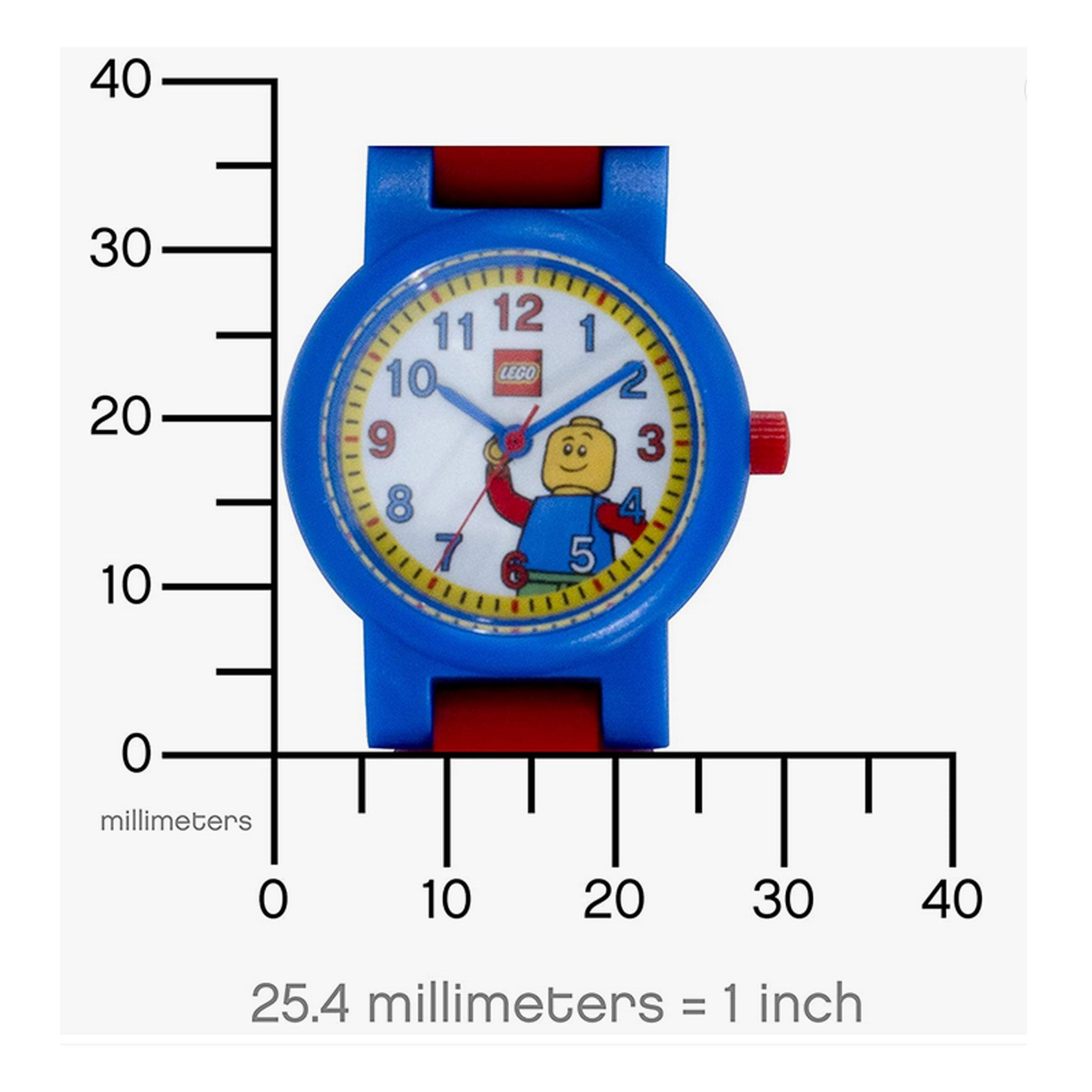 Lego Classic Mini Figure Buildable Link Watch Kids Quartz