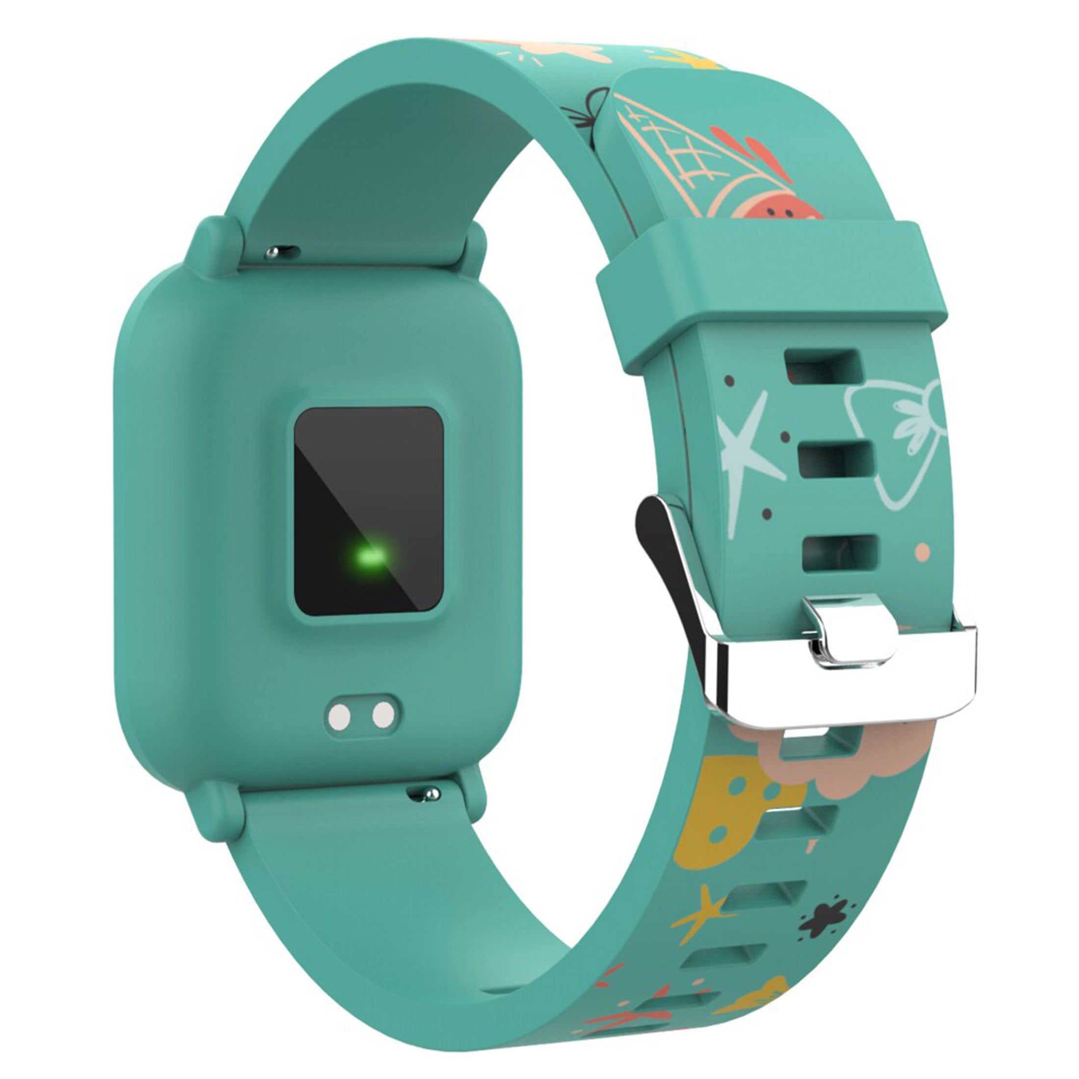 New DGTEC Kids Kidi Smart Watch Fit4Kid App Fitness Sport Tropical Green
