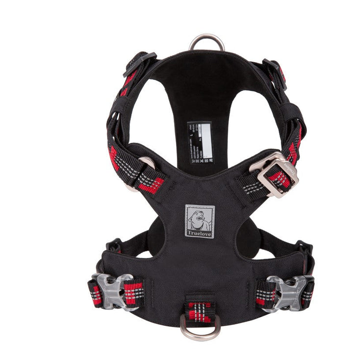 Lightweight 3M reflective Harness Black 2XS