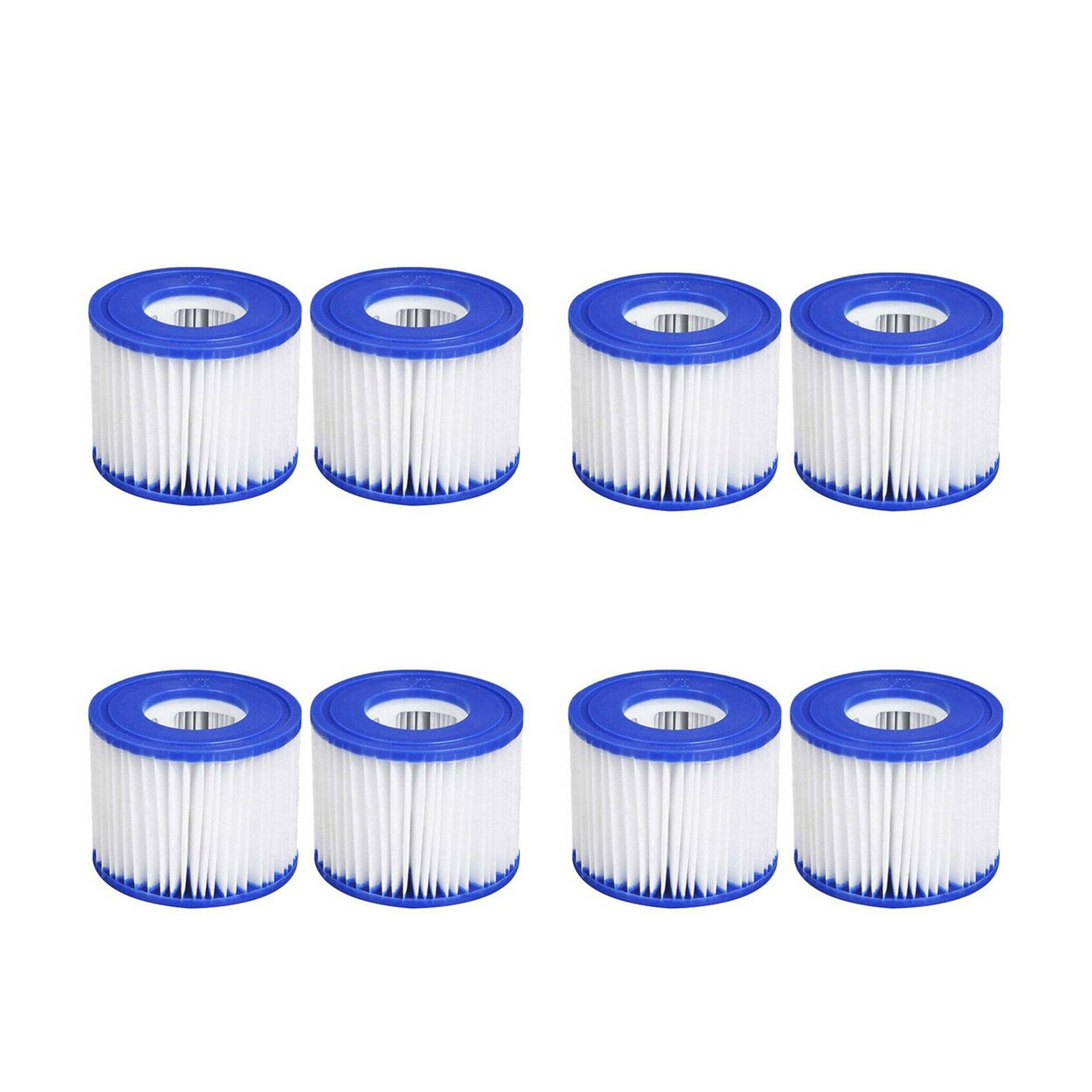 8PCS Replacement Bestway VI Filter Cartridge Inflatable Lay-Z-Spa Filters 58323