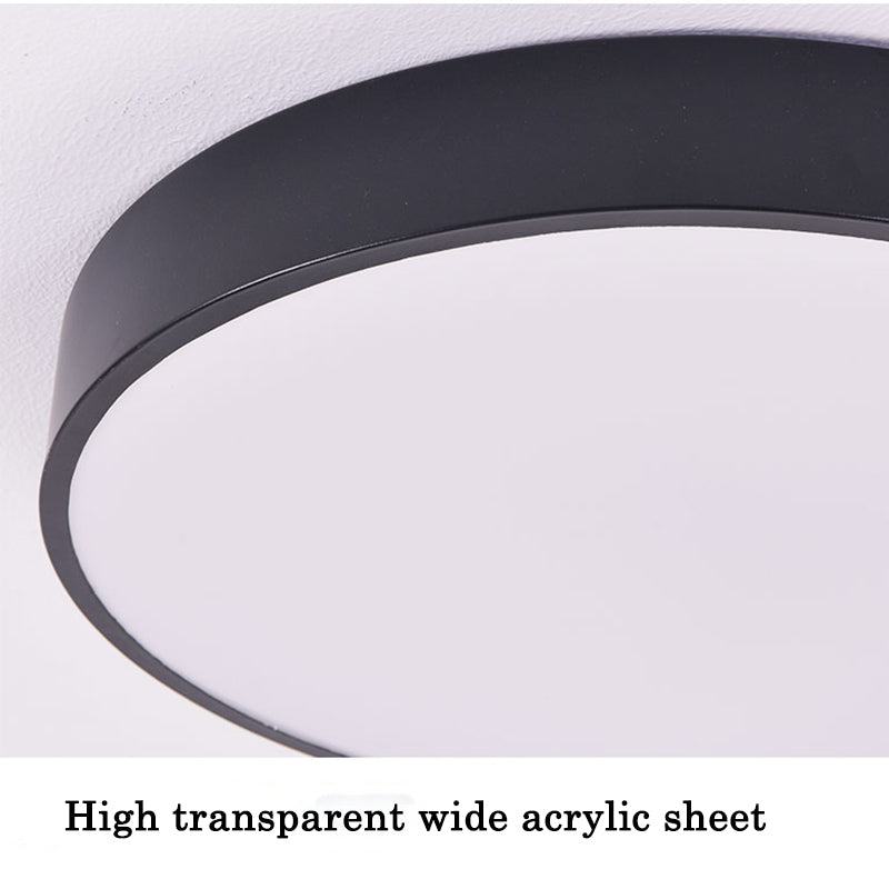 30CM LED Ceiling Light Modern Surface Mount Flush Panel Downlight Ultra-thin