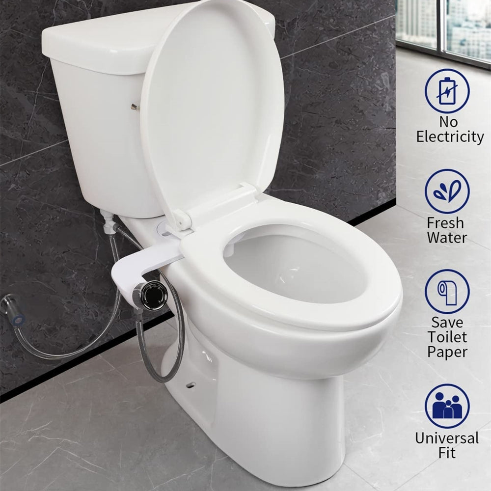 Toilet Bidet Seat Self-Wash Bidet Washer Unisex Bidet Sprayer Female Rear Washer