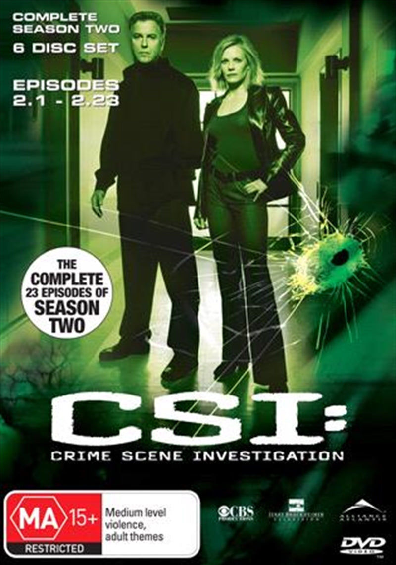 CSI: Crime Scene Investigation - Season 02 DVD