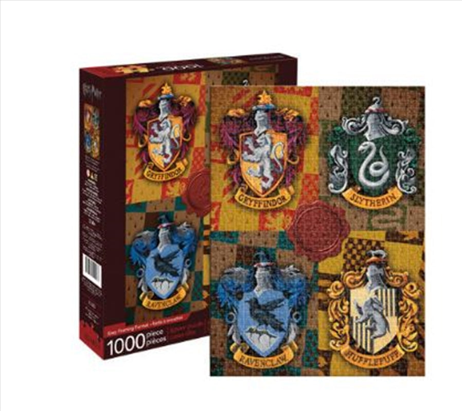 Harry Potter Crests 1000 Piece Puzzle