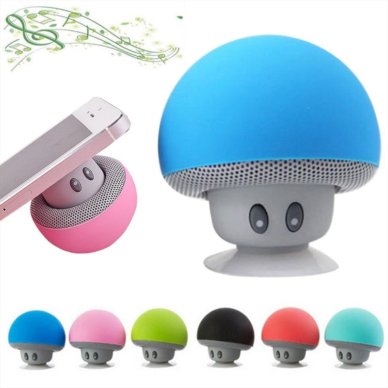 Mini Mushroom Bluetooth Speaker & Phone Stand